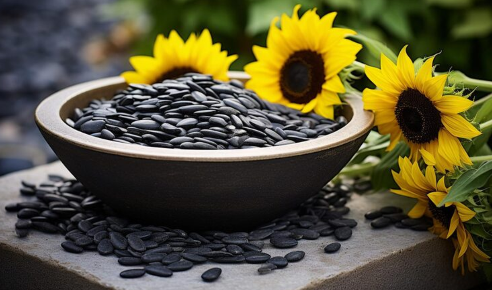 Black Sunflower Seeds